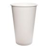 16 oz Custom White Paper Cold Cup (Tall, for beverages)